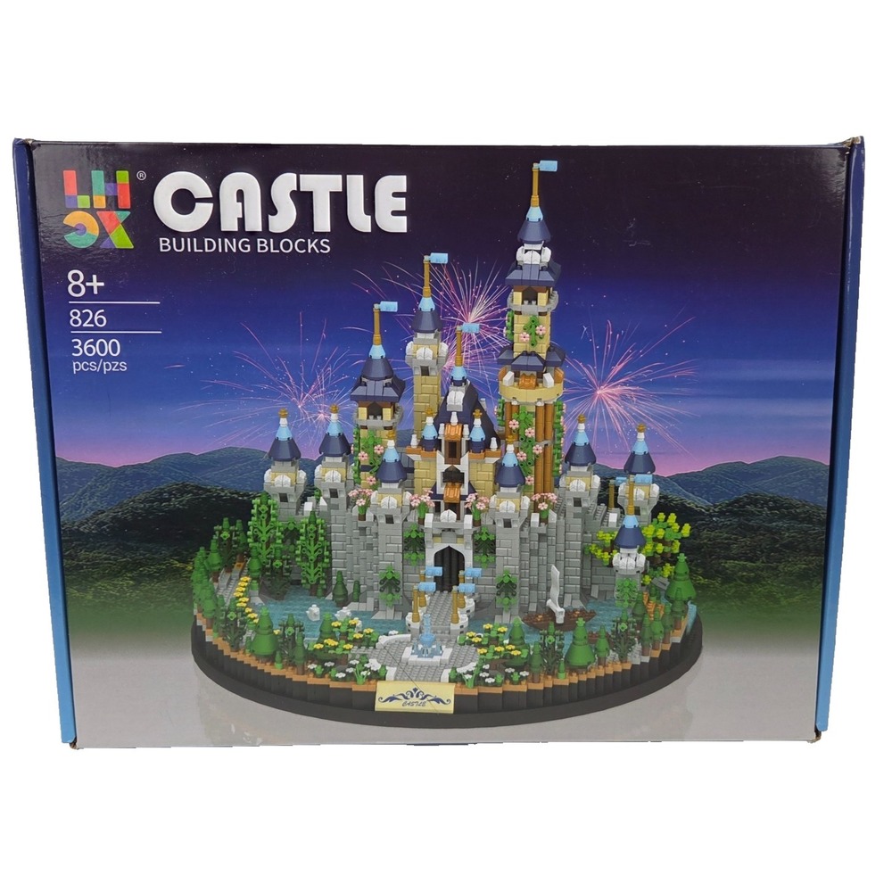 LHOC Mini Building Block Set Princess Castle 3600 pc set Ages 8+ NIB Sealed